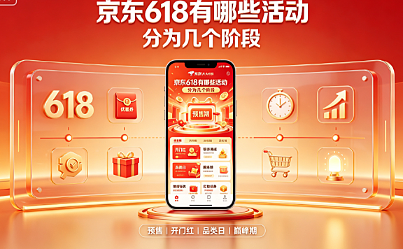 京东618有哪些活动?分为几个阶段?|年中大促攻略
