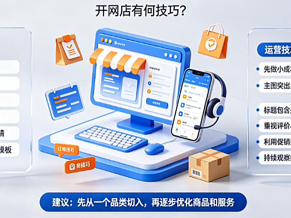 自己在家怎样开网店？开网店有何技巧？新手实操指南