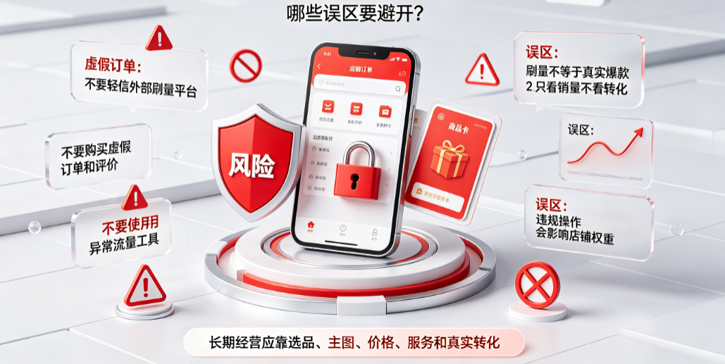 淘宝刷爆款平台有哪些?哪些误区?