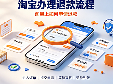 淘宝办理退款流程_淘宝上如何申请退款详细指南