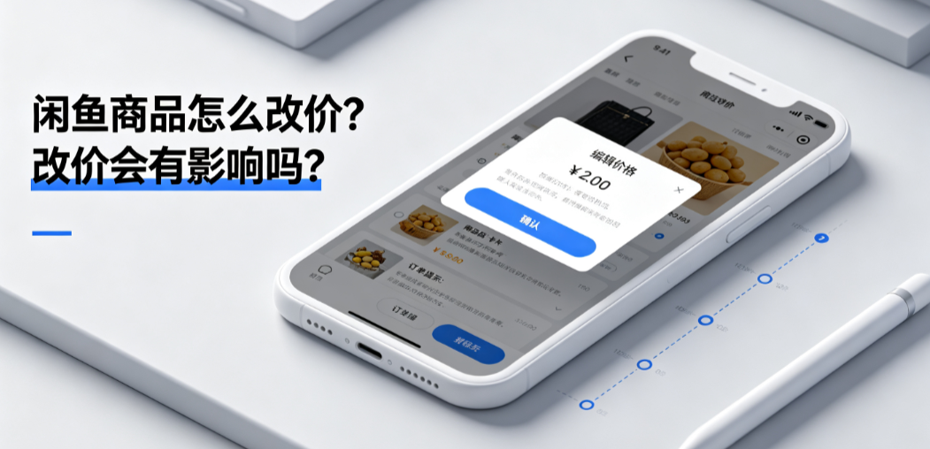 闲鱼商品怎么改价？改价会有影响吗？完整操作与权重指南