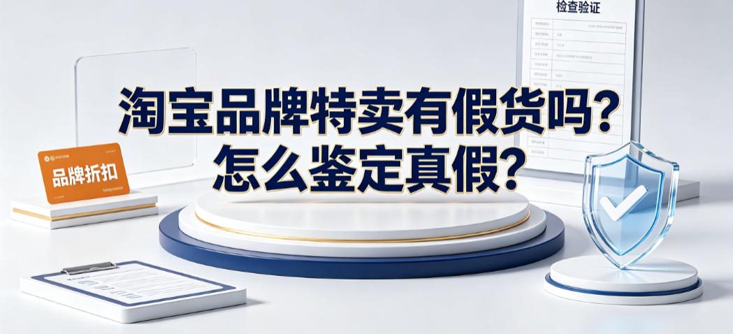 淘宝品牌特卖有假货吗?怎么鉴定真假?
