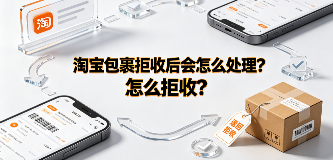 淘宝包裹拒收后会怎么处理?怎么拒收?