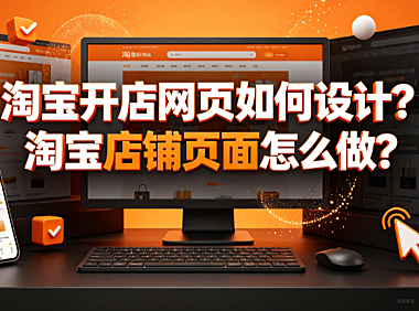 淘宝开店网页如何设计?淘宝店铺页面怎么做?全链路装修指南