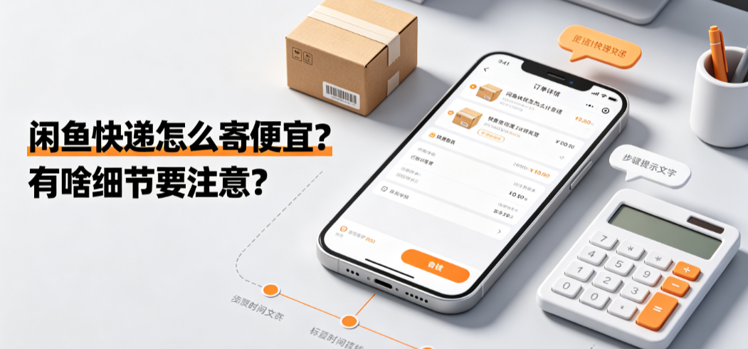 闲鱼快递怎么寄便宜？有啥细节要注意？完整指南