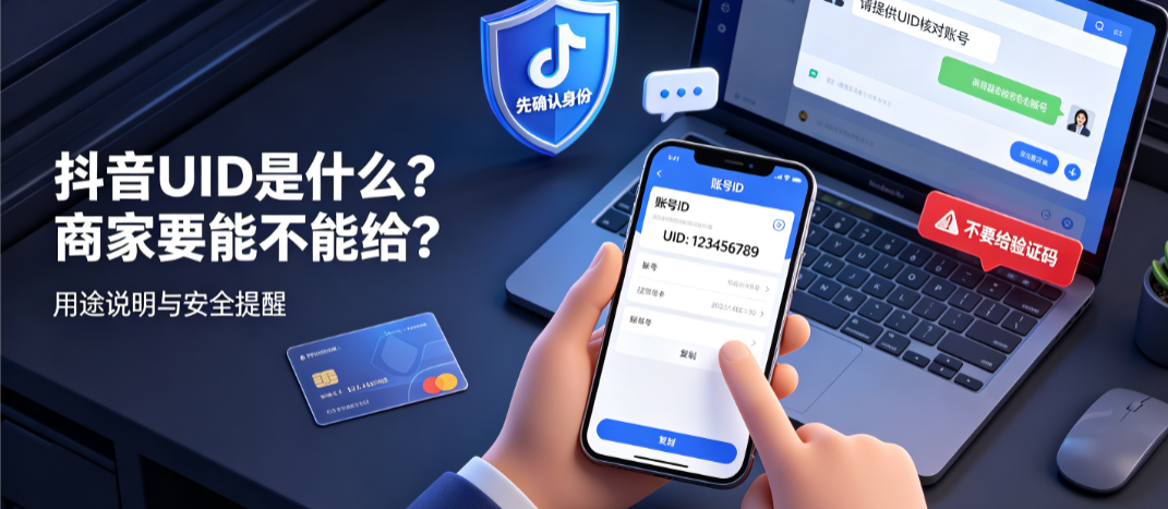 抖音uid是什么?商家要抖音uid能不能给?