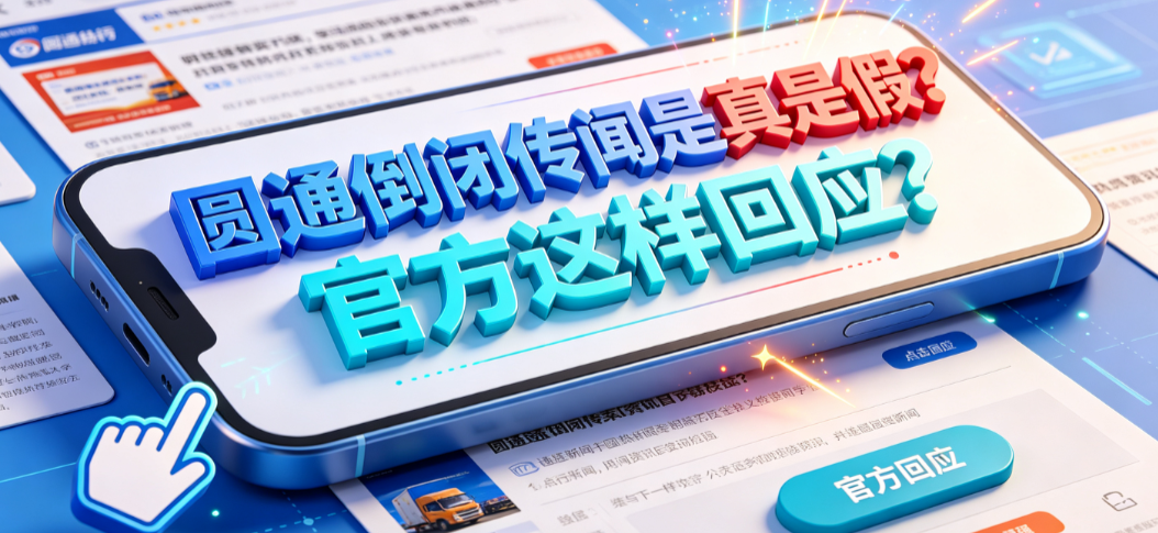圆通倒闭传闻是真是假?官方这样回应