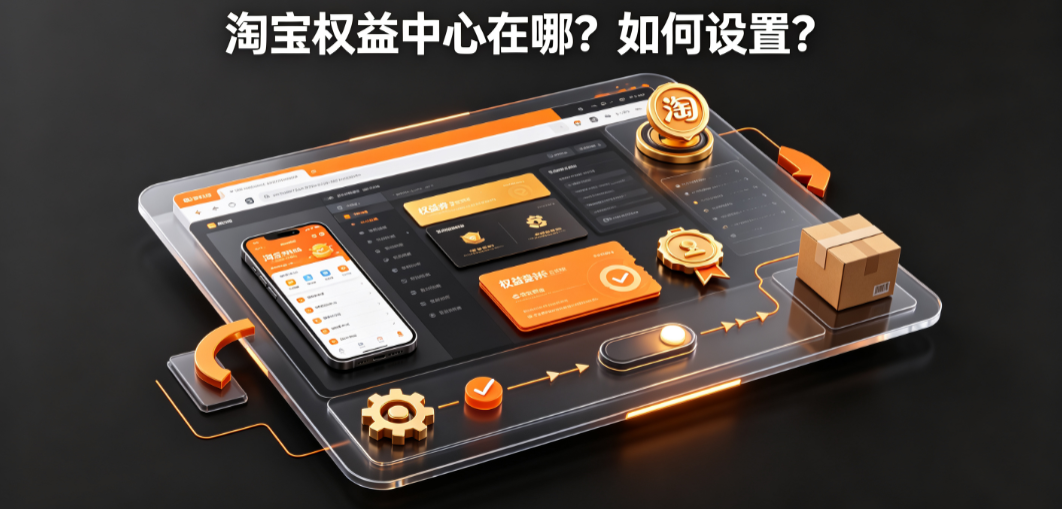 淘宝权益中心在哪?如何设置?
