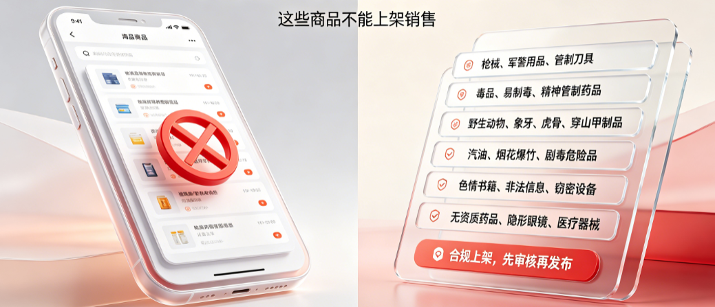 淘宝商品,以下不允许出售的是?