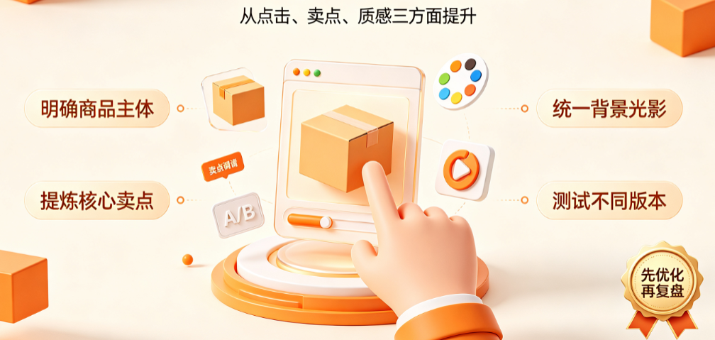淘宝店铺主图的优化方案是什么?如何做好?