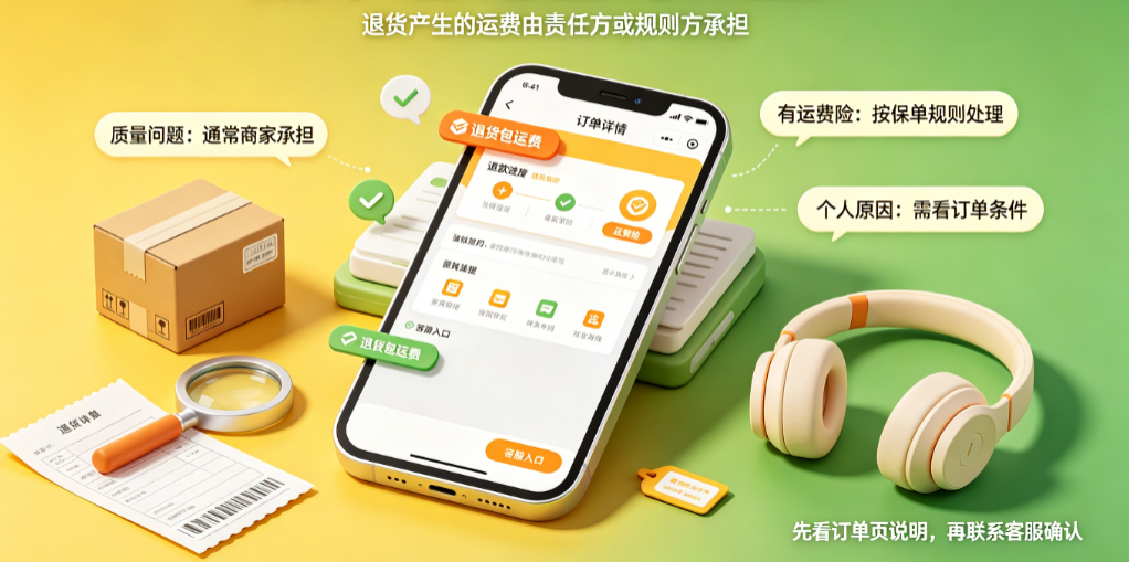 拼多多退货包运费什么意思？是谁出运费？