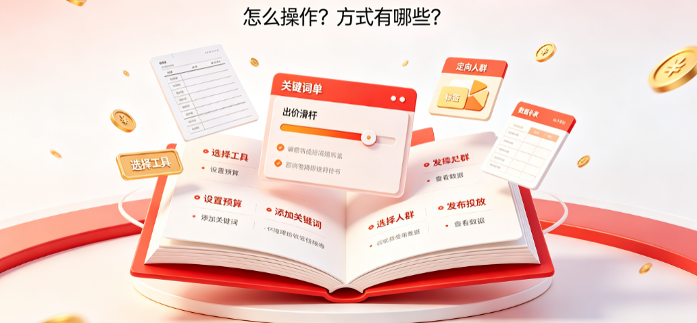 淘宝付费推广工具有哪些?怎么操作?方式有哪些?
