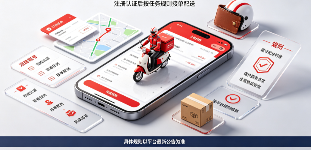 京东众包兼职,众包接单规则,京东配送提现