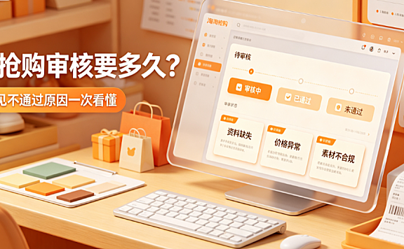 淘抢购报名审核时间是几天?审核不通过原因是什么?