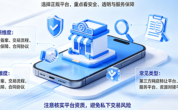 淘宝店铺收购平台哪个好?有哪些?安全交易指南