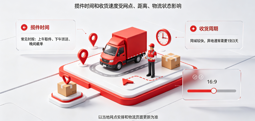 京东揽件几点下班?多久收到货?