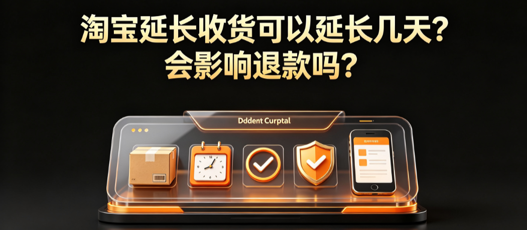 淘宝延长收货可以延长几天?会影响退款吗?