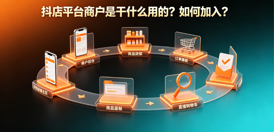 抖店平台商户是干什么用的?如何加入?