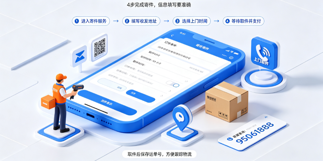 京东快递上门取件电话号码是多少?怎么寄件?