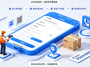 京东快递上门取件电话号码是多少?怎么寄件?操作指南