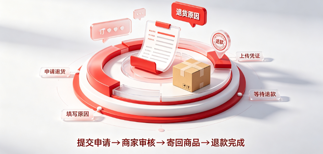 京东入驻后怎么退货流程?京东退货如何申请?