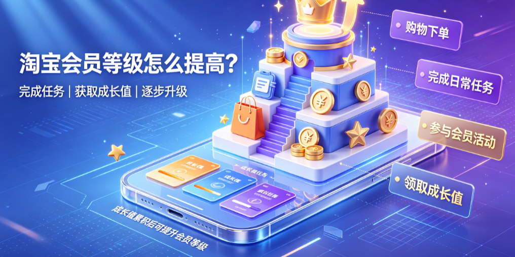 淘宝会员等级如何查看?怎么提高?核心提分攻略与操作指南