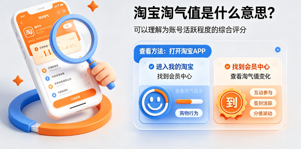淘宝淘气值是什么意思?在哪里看?