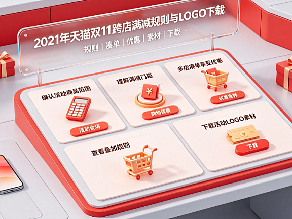 2021年天猫双11跨店满减使用规则及活动LOGO的下载