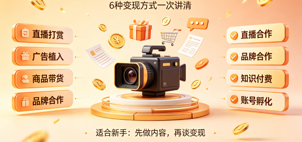 拍快手怎么赚钱？
