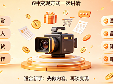 拍快手怎么赚钱？六种变现方式与实操指南