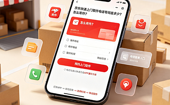 京东快递上门取件电话号码是多少?怎么寄件?