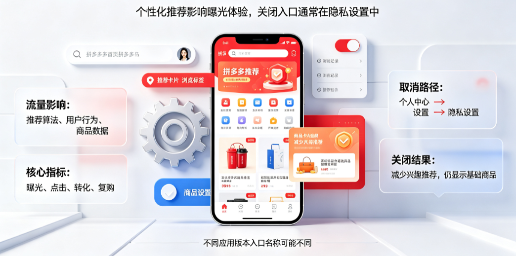 拼多多个性化首页有流量吗？个性化首页怎么取消？