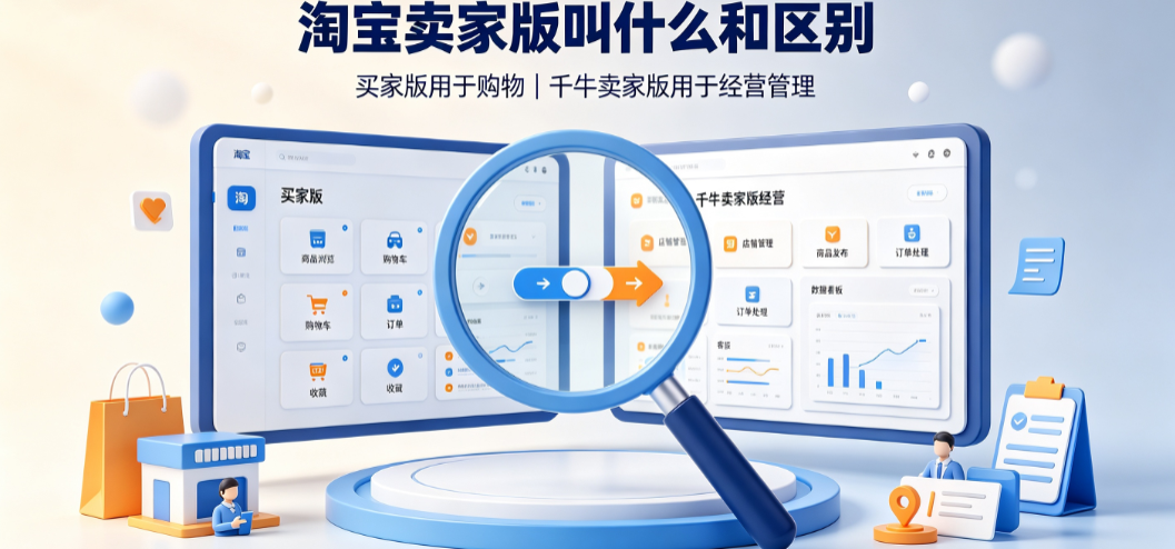 淘宝卖家版叫什么?和买家版有何区别?