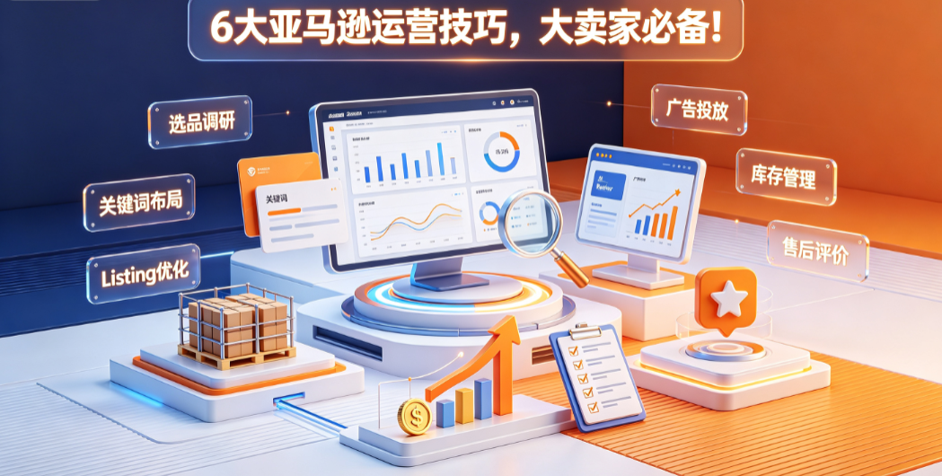 6大亚马逊运营技巧,大卖家必备!