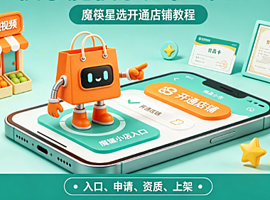 快手魔筷小店在哪里?魔筷星选怎么开通店铺?
