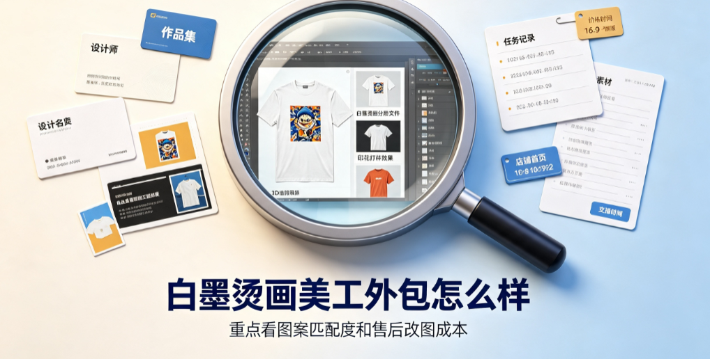 白墨烫画美工外包怎么样?