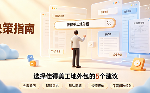 佳得美工地外包怎么样啊？建筑劳务外包全解析