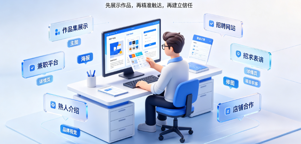 美工外包找客户怎么找好？