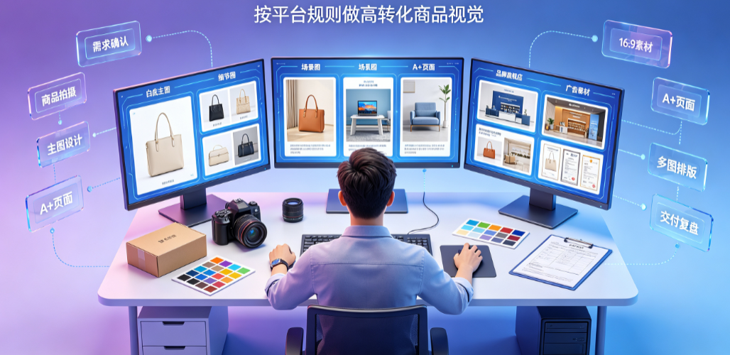 亚马逊外包美工怎么做的?