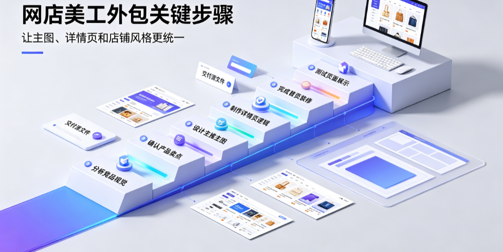 网店美工外包怎么做好?