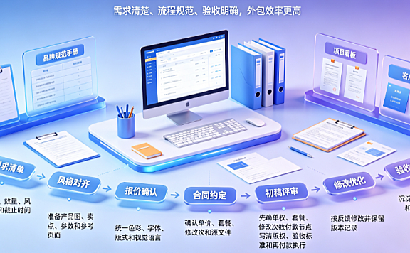 美工外包怎么做的好?电商视觉高效管理与转化提升指南
