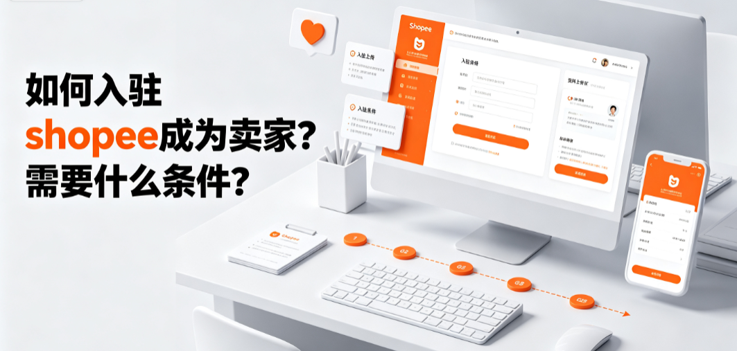 如何入驻shopee成为卖家?需要什么条件?