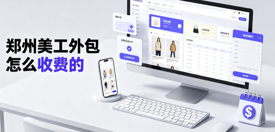 郑州美工外包怎么收费的_全维度报价与测算指南