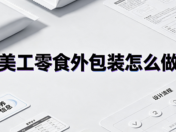 美工零食外包装怎么做？食品包装设计与印刷落地指南