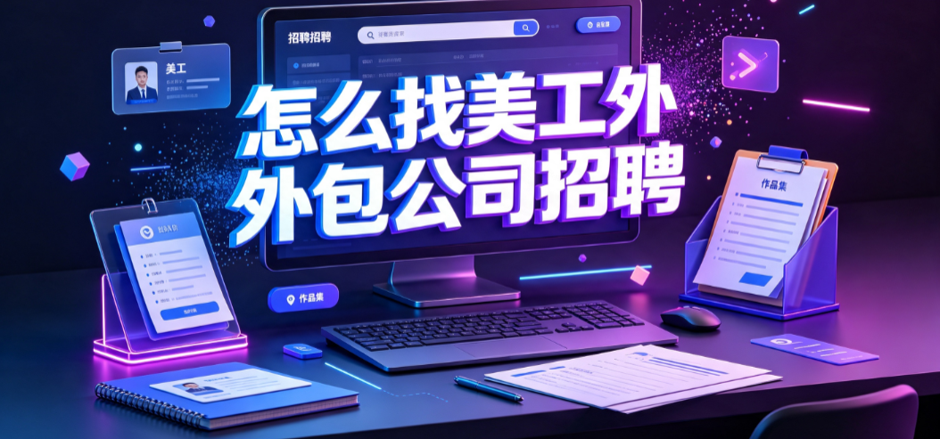 怎么找美工外包公司招聘?渠道策略与避坑实操指南