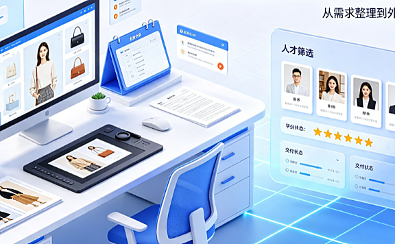 找电商美工外包怎么找?全渠道筛选与高效对接指南