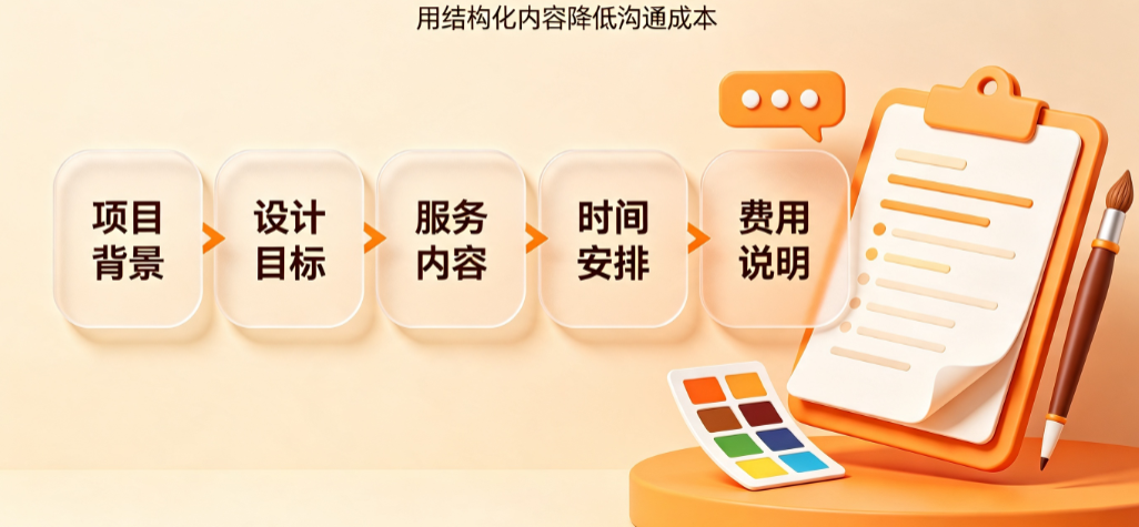 美工外包设计接单方案怎么写？