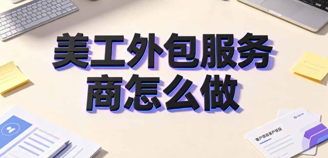 美工外包服务商怎么做？从0到1搭建高利润设计团队的全案指南