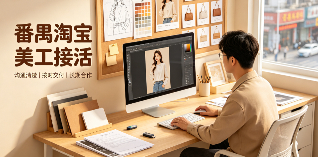 番禺淘宝美工外包怎么样？