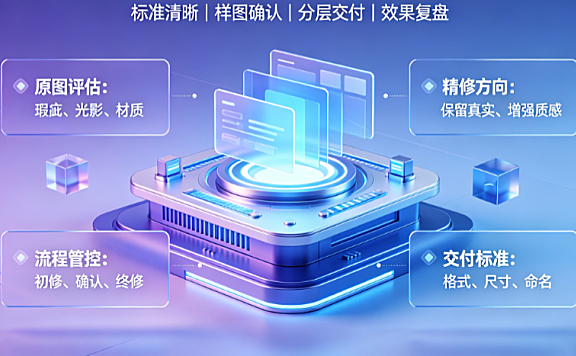 美工精修外包怎么样做好？电商视觉提效与品控指南
